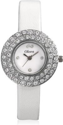 Oleva Olw-16 White Watch  - For Women   Watches  (Oleva)