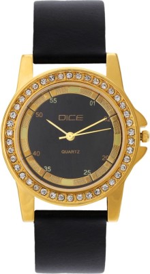 Dice PRSG-B116-8134 Princess Gold Analog Watch  - For Women   Watches  (Dice)