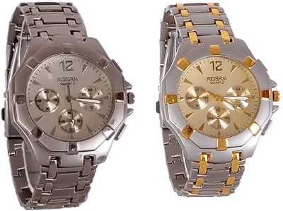 Rosra TM Silver Analog Watch  - For Men   Watches  (Rosra TM)