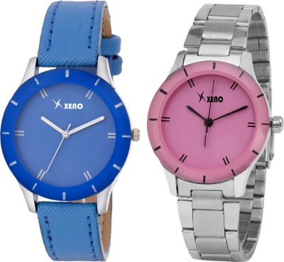 Xeno ZD000235LC Blue Pink Combo Women Watch  - For Girls   Watches  (Xeno)