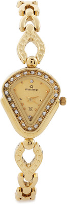 

Maxima 22741BMLY Gold Watch - For Women