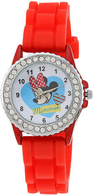 Disney LP-1006 (Red) Analog Watch - For Boys & Girls