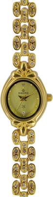 

Maxima 29602BMLY Gold Watch - For Women