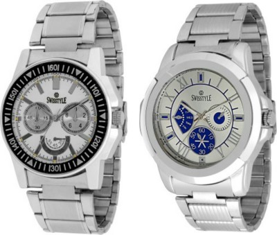 Swisstyle SS-1221W-003BW-1 Dazzle Watch  - For Men   Watches  (Swisstyle)