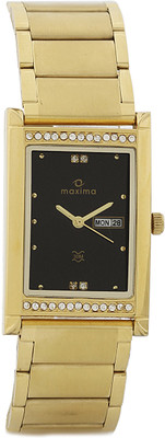 

Maxima 15204CMGY Gold Watch - For Men