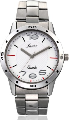 Jainx JM126 Matrix White Dial Analog Watch  - For Men   Watches  (Jainx)
