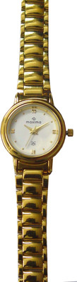 

Maxima 07156CMLY Gold Watch - For Women