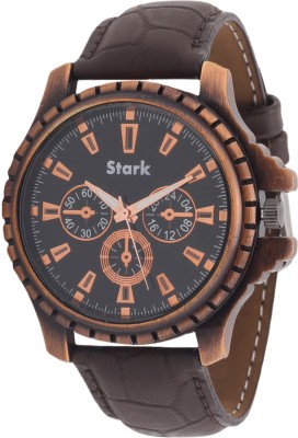 Stark ST 78 Sports Style Black Dial Chronograph Pattern Analog Watch  - For Men   Watches  (Stark)