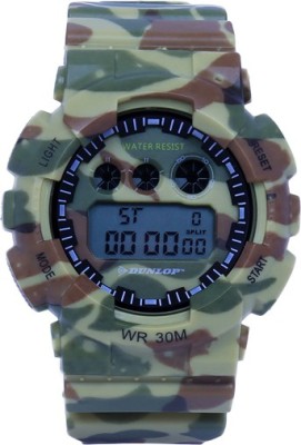 Dunlop DUN-267-G12 Camo Watch  - For Men   Watches  (Dunlop)