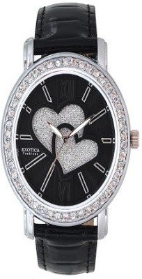 Exotica Fashions New-EFL-70-H-Black Basic Analog Watch  - For Women   Watches  (Exotica Fashions)