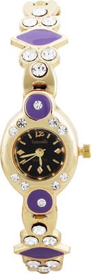 Telesonic Lgc09-Purple Myra Jewell Watch - For Women