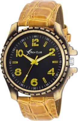 Rich Club Yellow Numerals Watch  - For Men   Watches  (Rich Club)