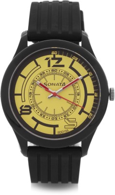 Sonata NH77007PP03J Analog Watch  - For Men   Watches  (Sonata)