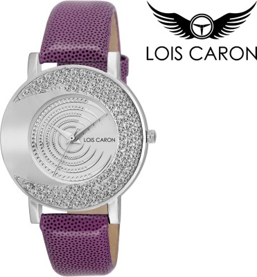 Lois Caron LCS-4547 CRYSTAL STUDDED Watch  - For Women   Watches  (Lois Caron)