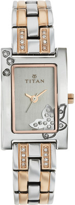 Titan 9716KM01E Purple Glam Gold Analog Watch - For Women Titan 9716KM01E Purple Glam Gold Analog Watch - For Women