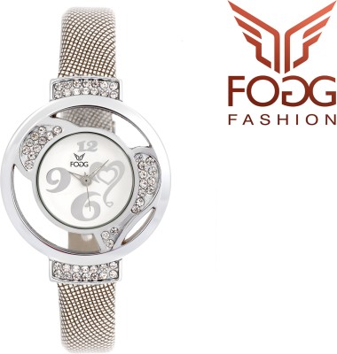 FOGG 3020-WH-CK With NEW TAG PRICE Modish Analog Watch  - For Women   Watches  (FOGG)