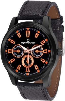 Decode GR-A007 BLACK Analog Watch  - For Men   Watches  (Decode)