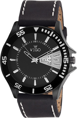 

Vego AGM204DD Day and Date Watch - For Men