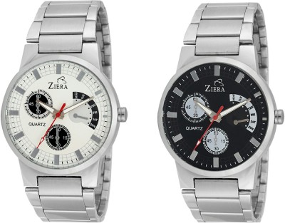 Ziera ZR-2246+ZR-2885 Ultimate Chronograph Pattern Combo Watch  - For Men   Watches  (Ziera)