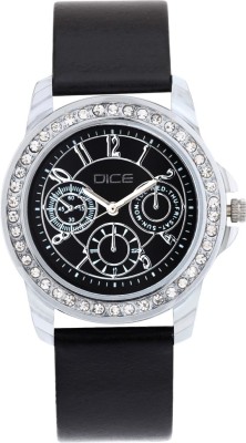 Dice PRSS-B136-8216 princess silver Analog Watch  - For Women   Watches  (Dice)