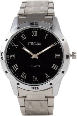 Dice DCMLRD38SSSLVBLK083 Analog Watch  - For Men   Watches  (Dice)