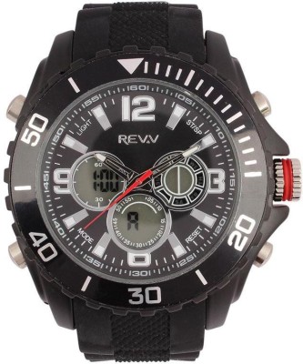 Revv GI8203WBLACKBLACK Analog-Digital Watch  - For Men   Watches  (Revv)