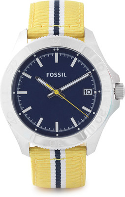 

Fossil AM4477 RETRO TRAV Watch - For Men
