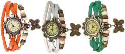 

Zordix ZXC18W Stylish watch Retro Butterfly Watch - For Girls