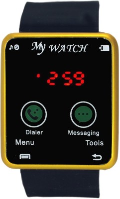 Mobspy My Watch Led Touch Screen Unisex Digital Watch  - For Boys & Girls   Watches  (Mobspy)