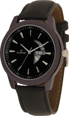Dezine DZ-GR1011-BLK-BLK Watch  - For Men   Watches  (Dezine)