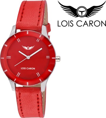 Lois Caron LCS-4505 RED ANALOG GIRLS WATCH Watch  - For Girls   Watches  (Lois Caron)