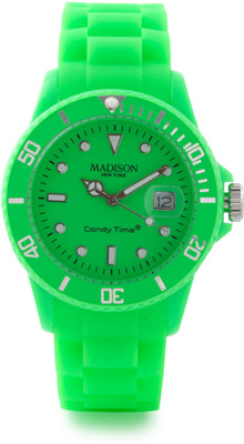

Madison New York U4503-49/1 Neon Candy Watch - For Men & Women