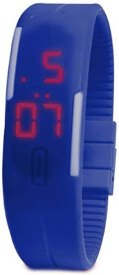 NS18 Led Band Single Blue Digital Watch  - For Men & Women   Watches  (NS18)
