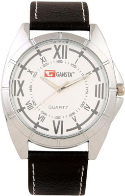

Gansta GT101-5-Wht-Sil Watch - For Men