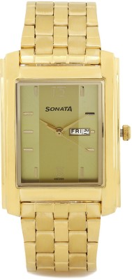Sonata 7953YM04 Analog Watch  - For Men   Watches  (Sonata)