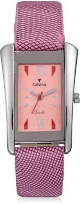 Calvino CLAS-149412_PINK-PINK Analog Watch  - For Women   Watches  (Calvino)