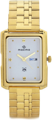 

Maxima 06812CMGY Gold Watch - For Men