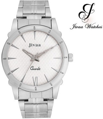 

Jivaa ck_3213 Silvered Intrinsic Watch - For Men