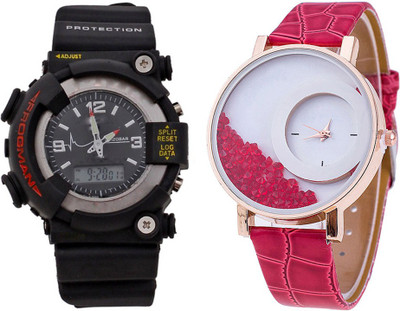 

Jack Klein S-SHOK_BLK_MXR_RD Watch - For Men & Women