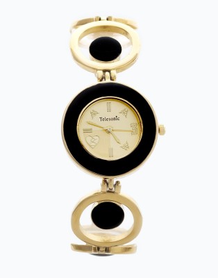 Telesonic Gci-028(Gold) Integrity Series Watch  - For Women   Watches  (Telesonic)