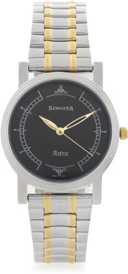 Sonata 77056BM02J Analog Watch  - For Men   Watches  (Sonata)
