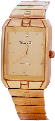 

Telesonic 12RGSQM-03 GOLD Golden Era Watch - For Men