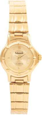 

Telesonic RGD-11 Shubham Gold Tone Watch - For Women