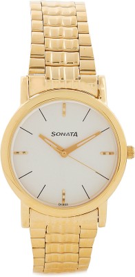 Sonata NF7987YM05CJ Klassik Analog Watch  - For Men   Watches  (Sonata)