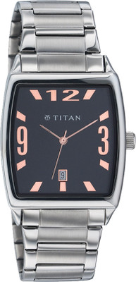 

Titan 9325SM02 Formal Steel Watch - For Men