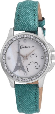 Gesture GS-02009-SL-GR Modest Watch  - For Women   Watches  (Gesture)