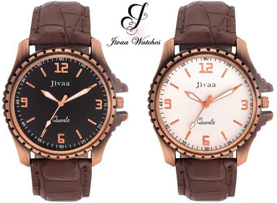 

Jivaa JV_4226 Brown~Festive Combo Watch - For Men