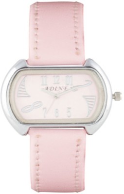 Adine Ad-1230pink-Pink Fabulous Analog Watch  - For Women   Watches  (Adine)