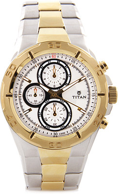 Titan NH9308BM01 Octane Analog Watch For Men Titan Wrist Watches