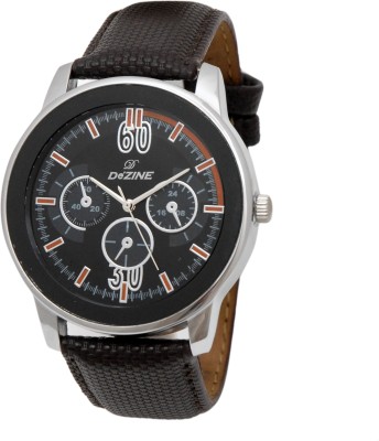 Dezine DZ-GR909-BLK-BLK Watch  - For Men   Watches  (Dezine)